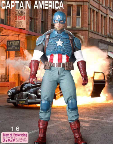 CAPTAIN AMERICA Figure Statue 28cm