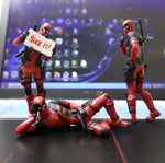 DEADPOOL: divertente action figure decorativa 8cm