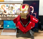 IRON MAN Statua busto Iron man in scala 1/1 55cm