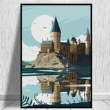 HARRY POTTER Posters Artistici hogwarts