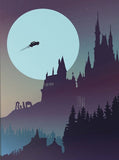 HARRY POTTER Posters Artistici hogwarts