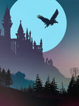 HARRY POTTER Posters Artistici hogwarts